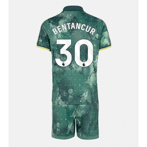 Fotbalové Dres Tottenham Hotspur Rodrigo Bentancur #30 Dětské Alternativní 2024-25 Krátký Rukáv (+ trenýrky)